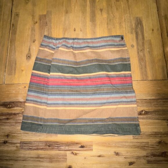 Vintage Jones New York Southwest Wrap Skirt, Size 12, Excellent - Picture 1 of 5
